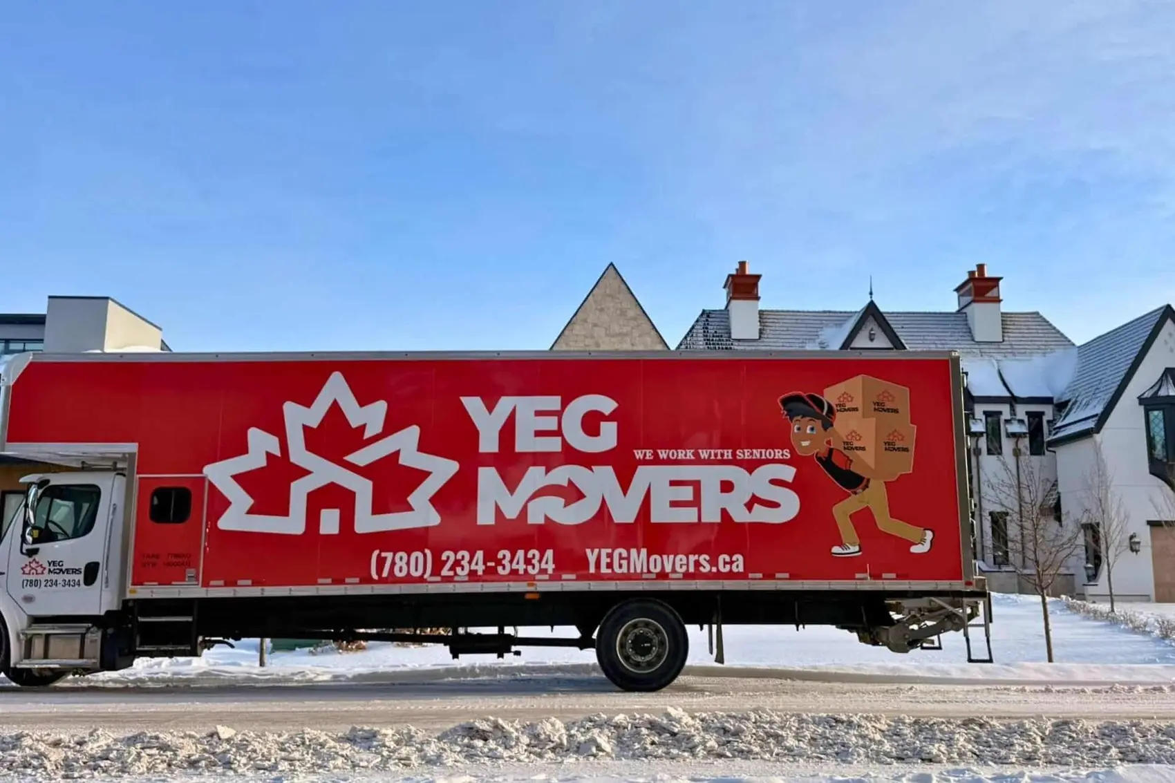 YEG Movers professional moving services in Edmonton, AB and surrounding areas